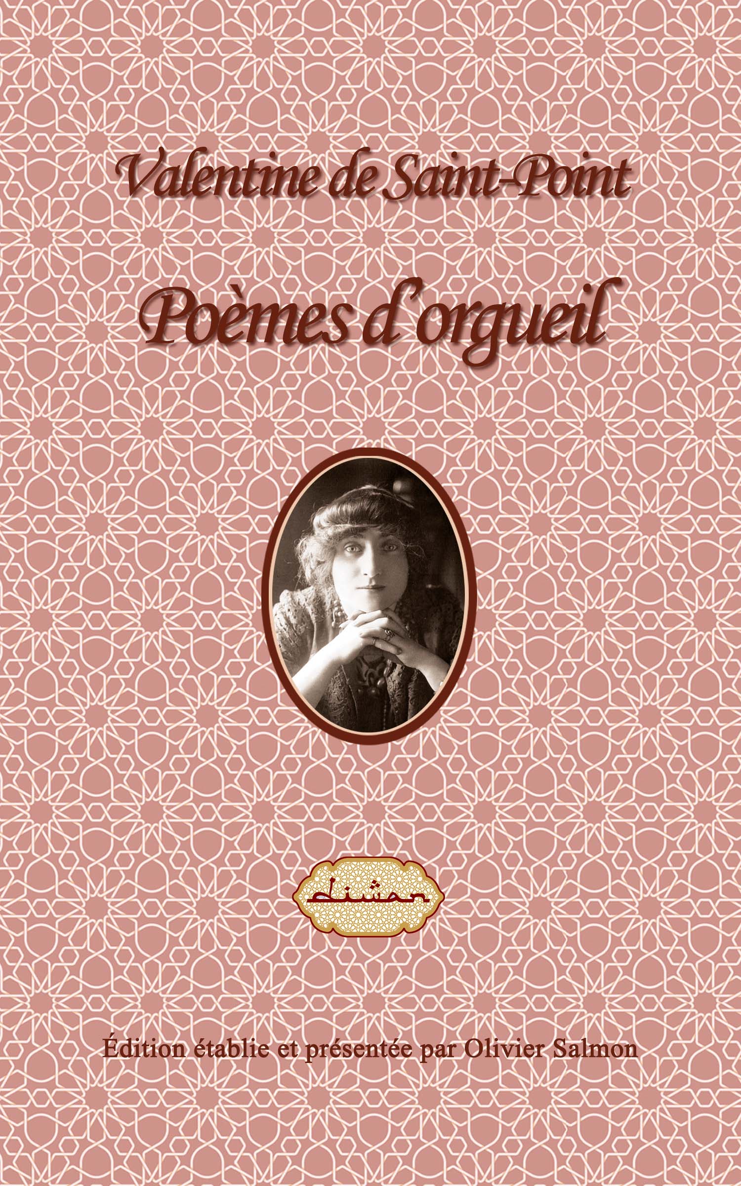 Po�mes d'orgueil, couverture